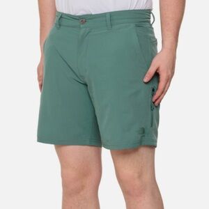 Mens The North Face Rolling Sun Packable Shorts Dark Sage